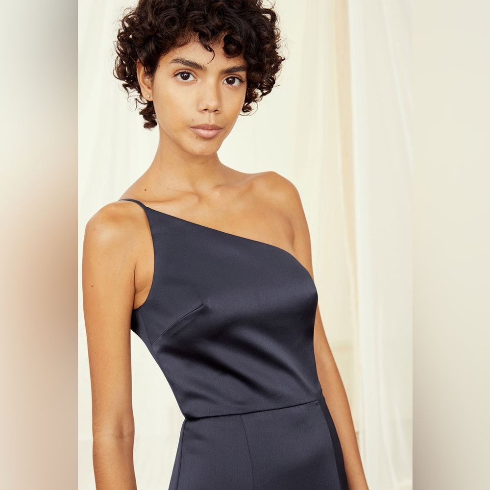 NWT Amsale Kaia Gown size 6 in French Blue